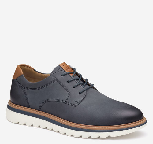 Braydon Plain Toe - Navy Oiled Nubuck