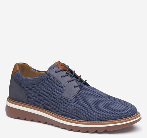 Braydon Knit Plain Toe - Navy Knit