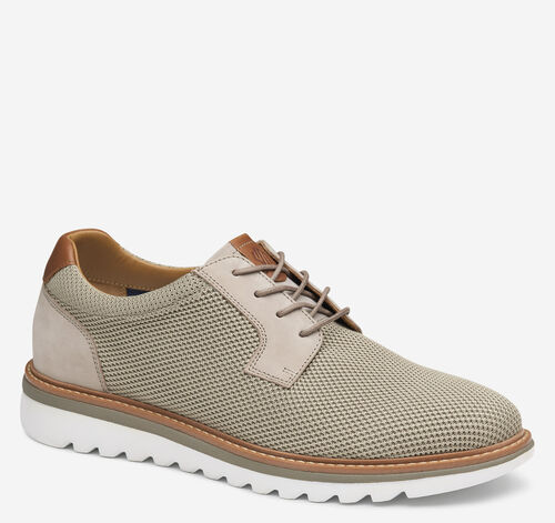 Braydon Knit Plain Toe - Taupe Knit