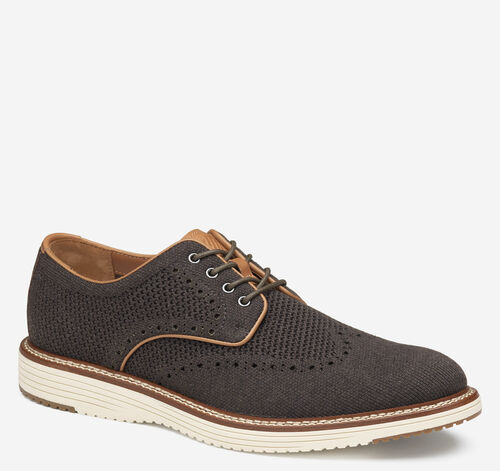 Upton Knit Wingtip - Brown Heathered Knit