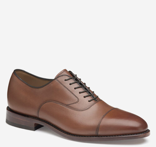 Melton Cap Toe - Tan Calfskin