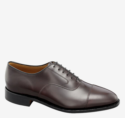 Melton Cap Toe - Burgundy Calfskin