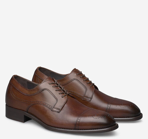 Ellsworth Cap Toe - Brown Italian Calfskin