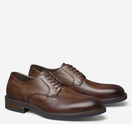 Hartley Plain Toe - Brown Italian Calfskin