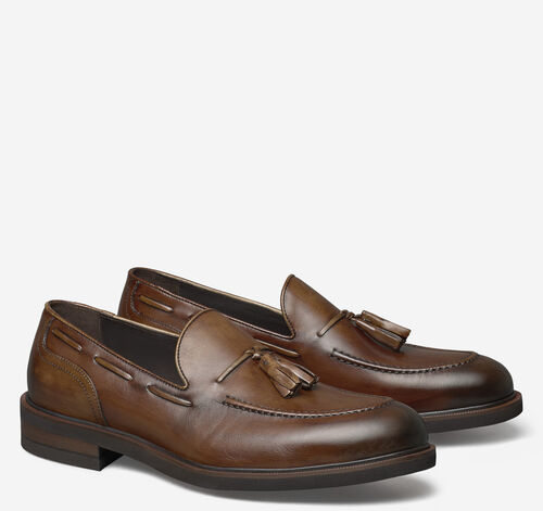 Hartley Tassel - Brown Italian Calfskin