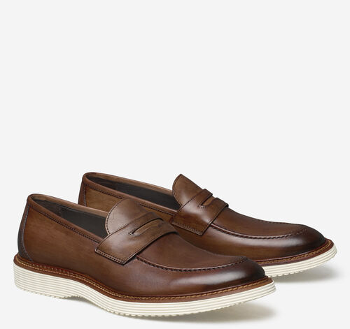 Jameson Penny - Brown Italian Calfskin