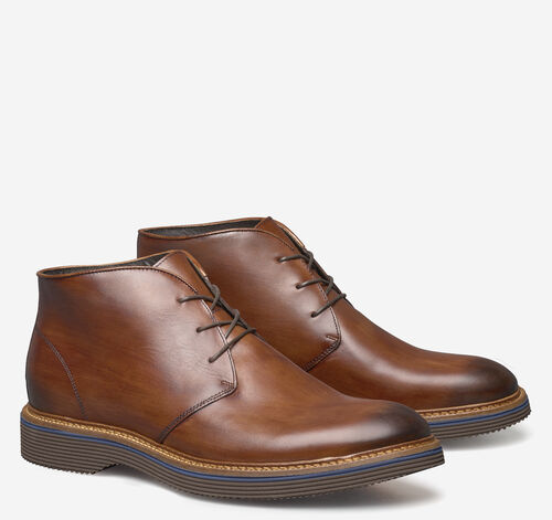 Jenson Chukka Boot - Brown Italian Calfskin