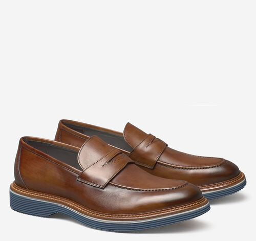 Jenson Penny - Brown Italian Calfskin