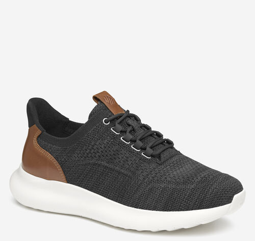 Amherst 2.0 Knit Plain Toe - Black Heathered Knit