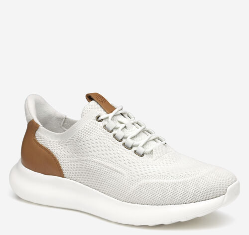 Amherst 2.0 Knit Plain Toe - White Knit