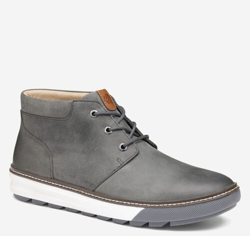 McGuffey Lug Chukka Boot - Gray Waterproof Full Grain