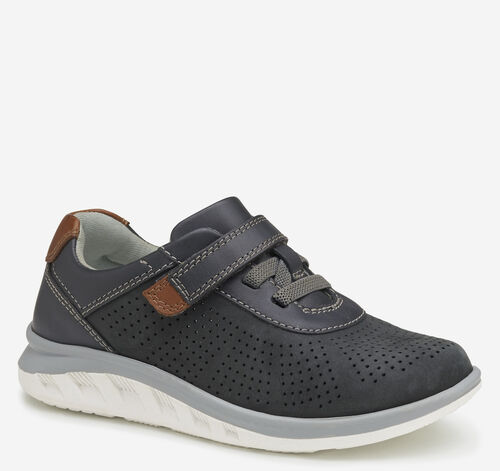 Little Kid Activate U-Throat - Gray Oiled Nubuck