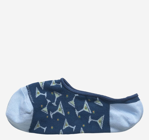 Low-Cut Liner Socks - Navy Martini