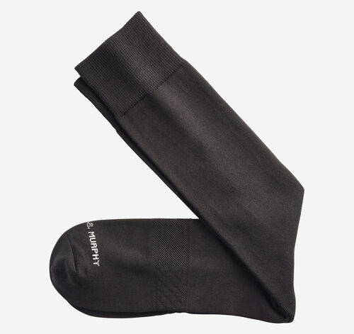 Solid Dress Socks - Black