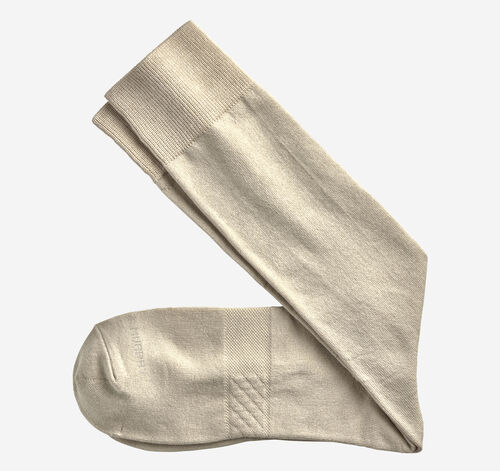 Solid Dress Socks - Taupe