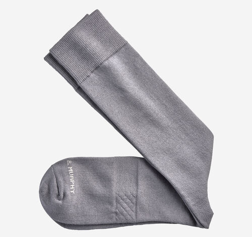 Solid Dress Socks - Charcoal