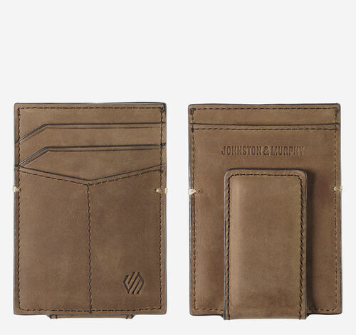 Jackson Front Pocket Wallet - Tan Oiled