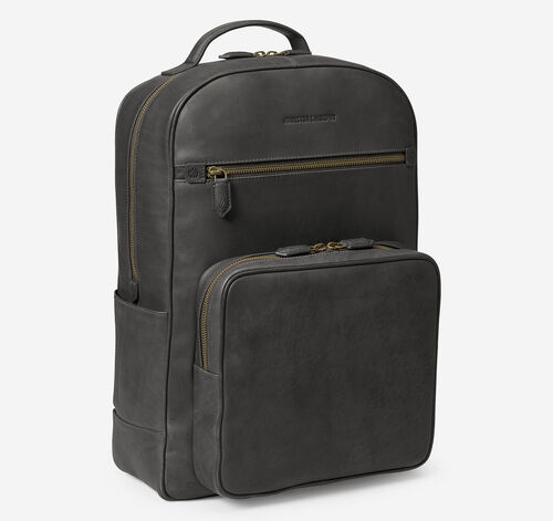 Rhodes Backpack - Black Full Grain