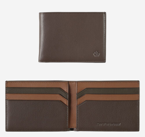 Richmond Billfold Wallet - Brown Multi Nappa