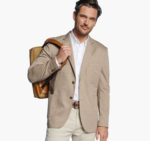 XC Flex® Knit Blazer - Tan Twill