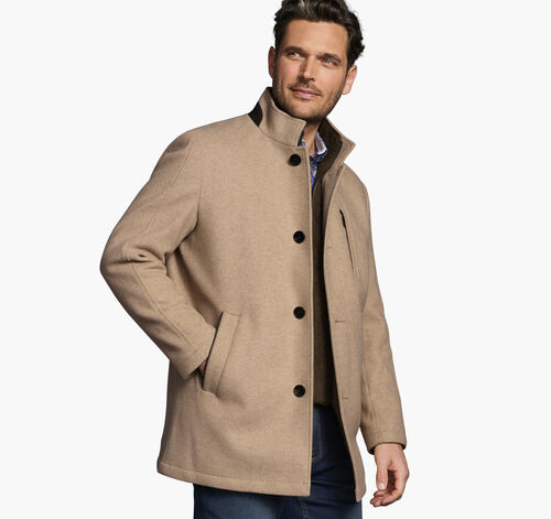 Upton Car Coat - Camel