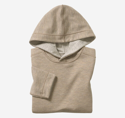 Boys Reversible Solid Hoodie - Oatmeal/Light Gray