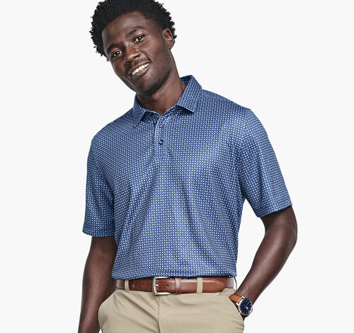 XC4® Performance Polo - Navy Geo