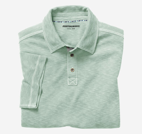 Vintage Slub Polo - Mint