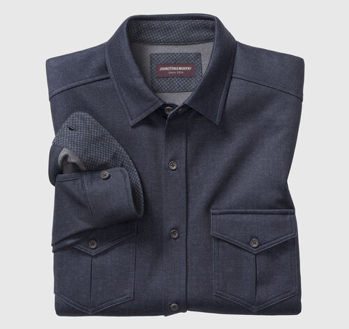 Button-Front Knits - Indigo