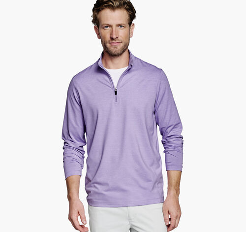 XC4® Heathered Performance Quarter-Zip - Lavender