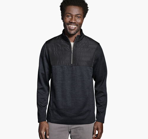 XC4® Quilted Quarter-Zip - Black