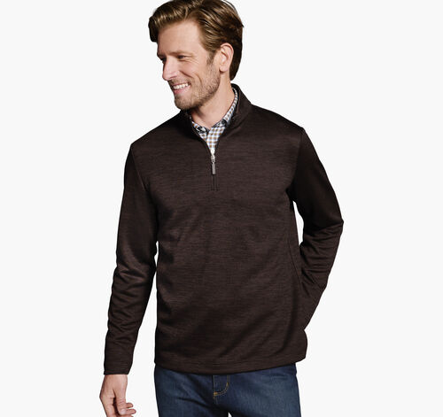 XC4® Nylon Trim Quarter-Zip - Brown