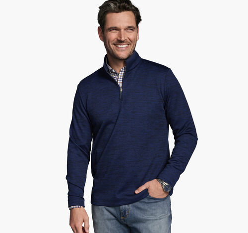 XC4® Nylon Trim Quarter-Zip - Blue