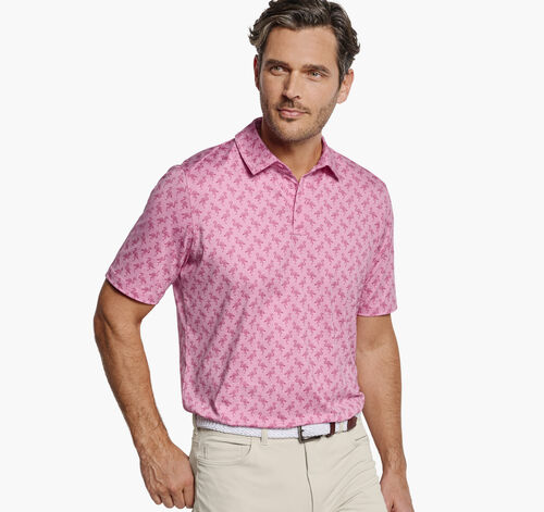 XC4® Performance Polo - Pink Tonal Flamingo