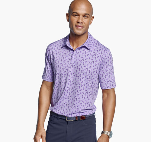 XC4® Performance Polo - Lavender Tonal Cocktail