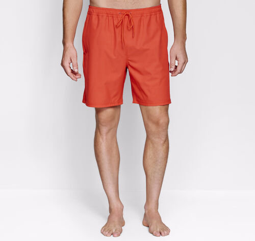 Swim Shorts - Orange Solid