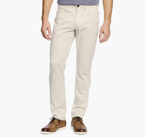 Five-Pocket Pants - Stone