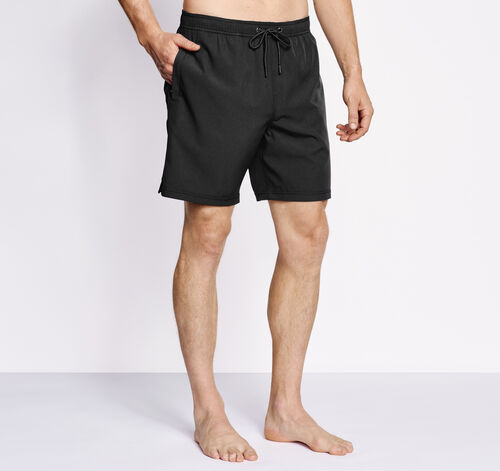 Swim Shorts - Black Solid