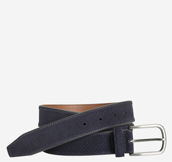 Perfed Suede Belt