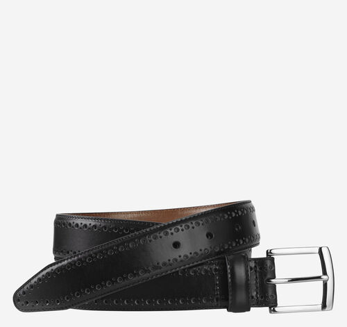 Perfed-Edge Belt - Black