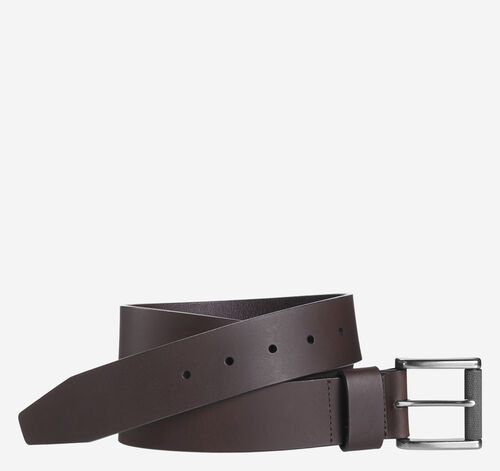 Roller Buckle Belt - Brown