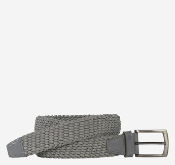 Woven Stretch-Knit Belt