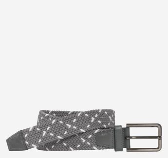 Woven Stretch-Knit Belt