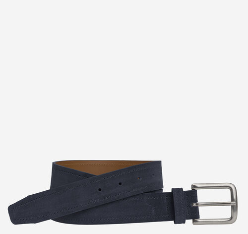 Baldwin Belt - Navy English Suede