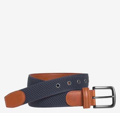 Amherst Knit Belt - Navy