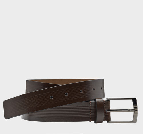 Center Laser Belt - Brown