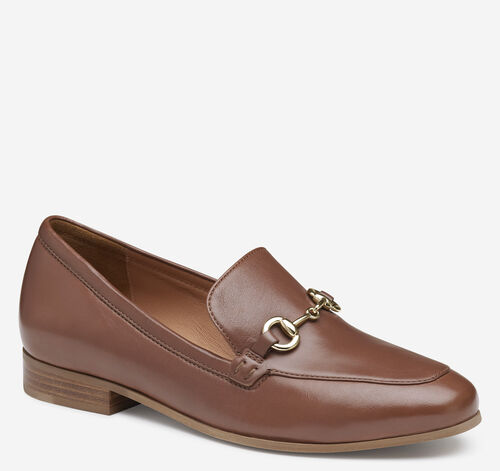 Ali Bit Loafer - Cognac Glove Leather