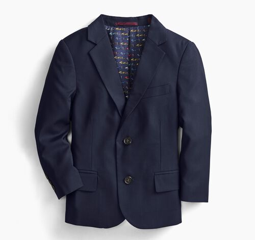 Boys Woven Blazer - Navy