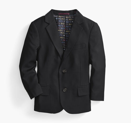 Boys Woven Blazer - Black