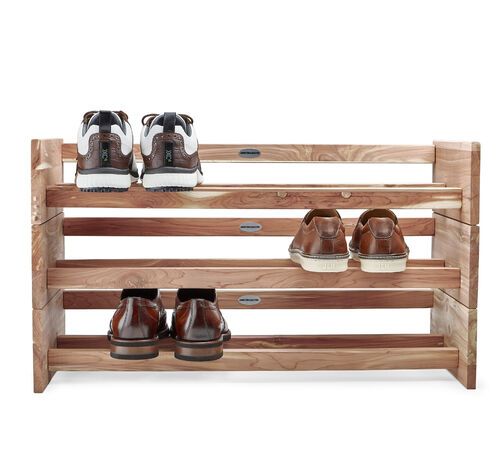 Stacking Shoe Rack - Cedar